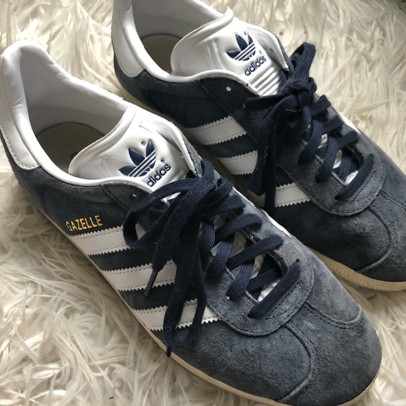 adidas gazelle womens navy blue